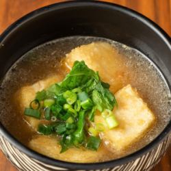 和風あげだし豆腐