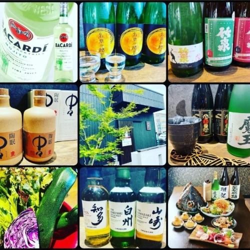 ドリンクの種類も豊富です