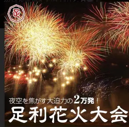 Ashikaga Fireworks Festival - August 1st - Reservations for seats only (minimum 2 people)