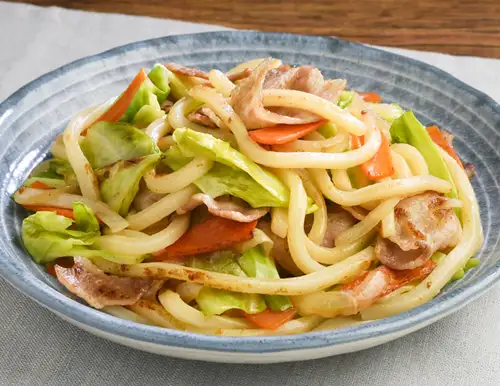 ダシの効いた焼きうどん