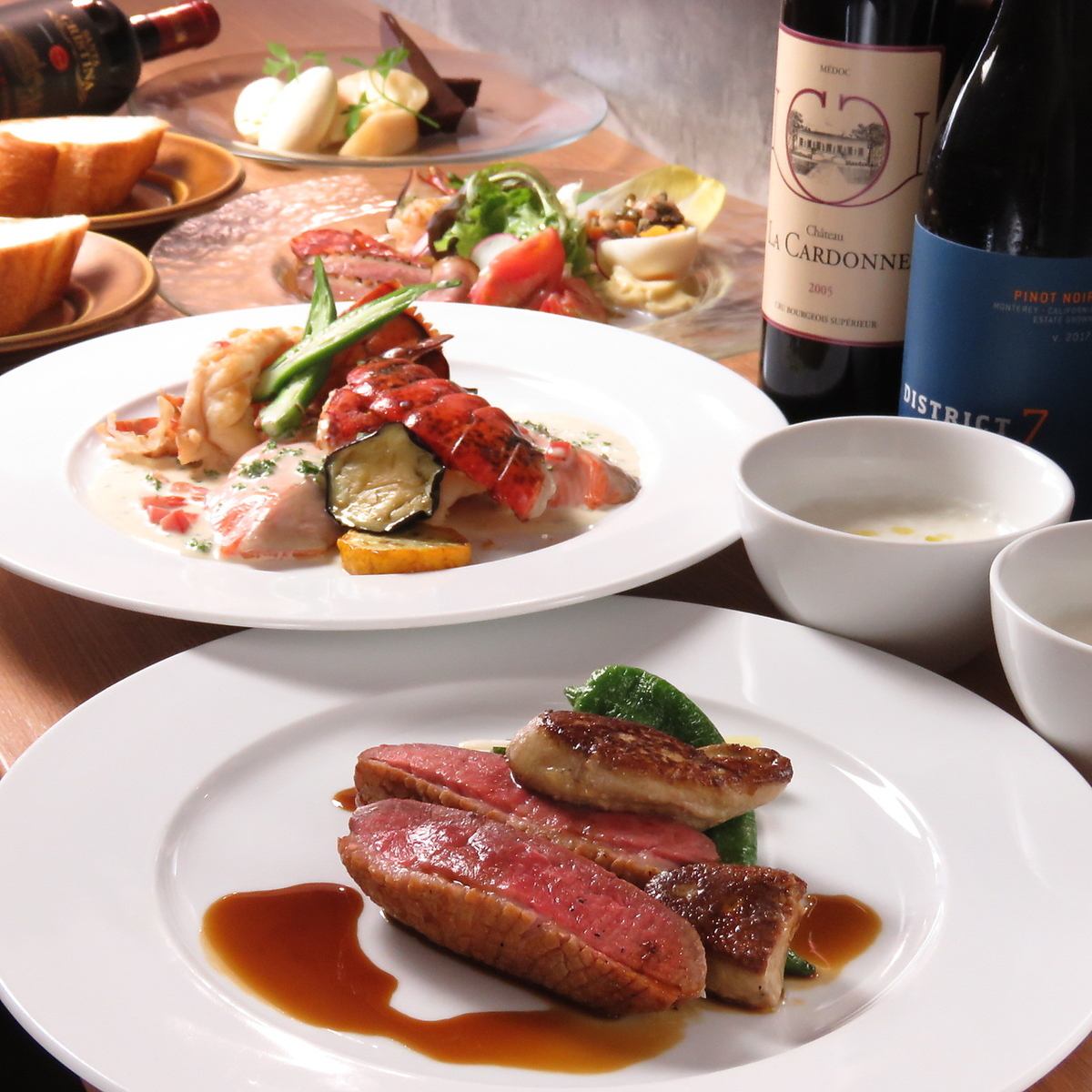 元町駅よりすぐ！厳選素材を使用した本格フレンチをリーズナブルにご提供いたします♪