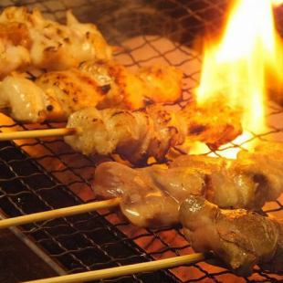 【テイクアウト限定】竹乃屋名物　人気の焼き鳥15本盛り合わせセット【数量限定】