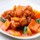 Cantonese-style vinegared pork with pineapple