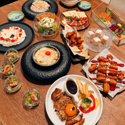 【当店イチオシ◆接待最適】2.5H飲み放題付・おすすめ逸品全11品＜6,980円◆特選コース＞