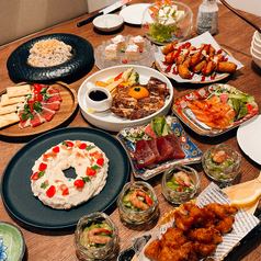 宴会に嬉しい豊富なコース