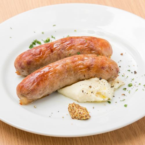 Grilled iberico sausage