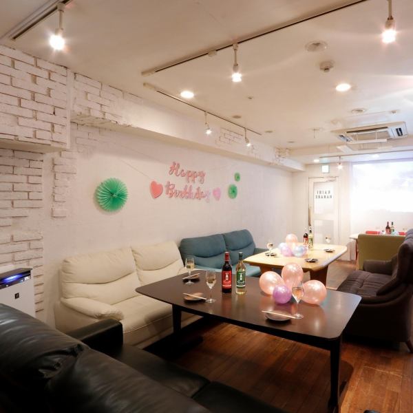 Private private rooms are also available! Fully equipped with sofa seats! You can relax in the private room ^^