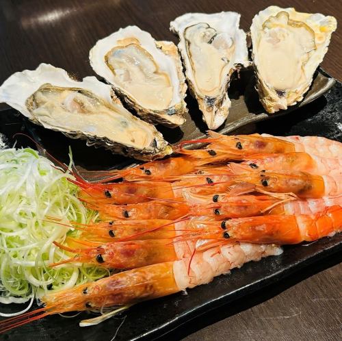 牡蠣&海老の名物鍋！