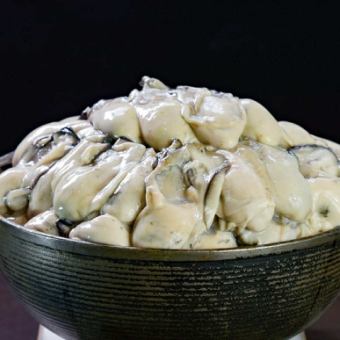 Oyster hotpot course