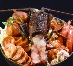 伊勢海老丸ごと痛風鍋<2人前>