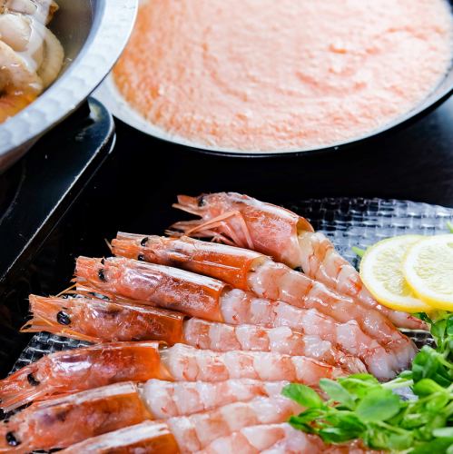 夏季限定 海老の明太とろしゃぶ