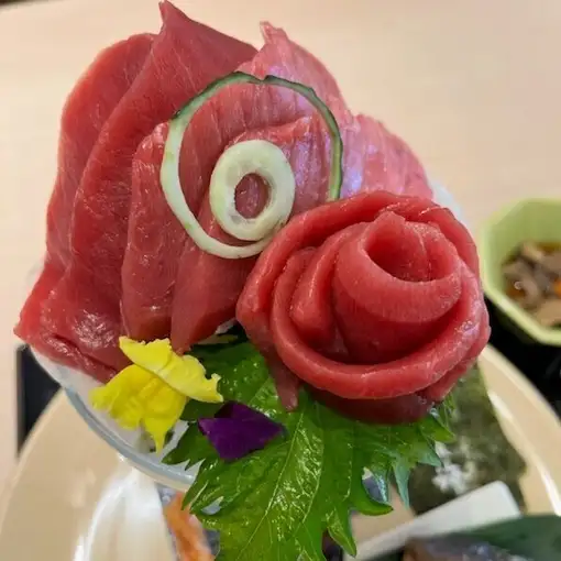 【1日5組限定！】天然生本鮪パフェコース/天ぷら付き￥4,500(税込)