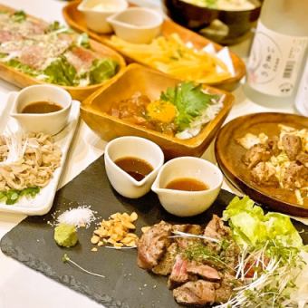 [☆ Plenty of meat and all-you-can-drink ☆] The true value of a meat izakaya! HAL's meat-filled course 2 hours with all-you-can-drink included 7 dishes for 4,000 yen ☆