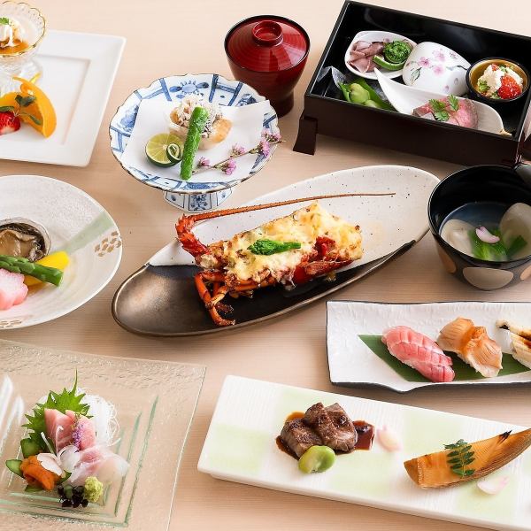 【接待・会食】四季折々の旬食材を五感で味わう 本格懐石コース
