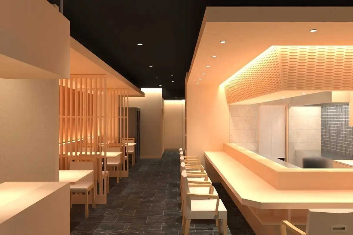 Enjoy a refined Japanese-style setting and savor a kaiseki meal crafted with seasonal ingredients delivered directly from the market and expert techniques.