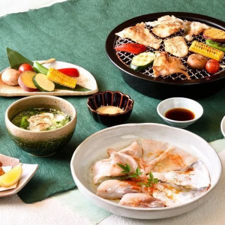 【烤河豚】◎當季◎避暑勝地/清涼邀約套餐（共7道菜）※5月21日起供應