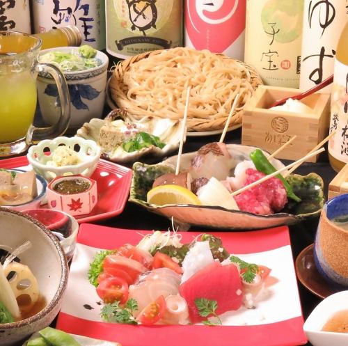 [All-you-can-drink for 2 hours] Enjoy Fuchu Kashiwa course with 10 dishes for 7,000 yen!