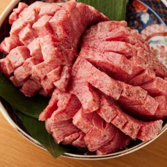 【歓送迎会】人気の「霜降りタン食べ比べコース」　厚切り牛タンなど豪華全12品 7,000円（税込）