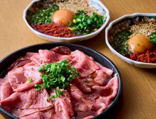飲めるロース定食