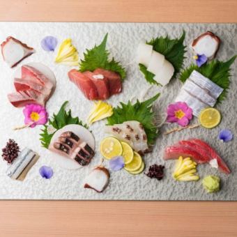 【仅限烹饪】大虾天妇罗、红烧石斑鱼、牛舌牛排～日式套餐～8,000日元