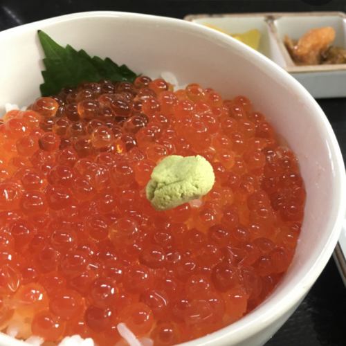 Mini salmon roe bowl