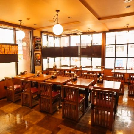 How about dinner in a calm space on the Funabashi?