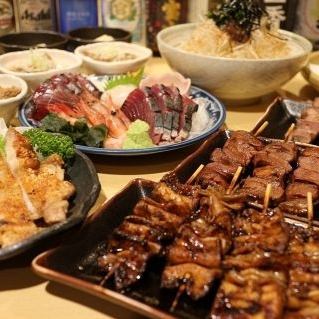 Botchan's motsuyaki and skewers, beloved in Funabashi, are perfect for entertaining.