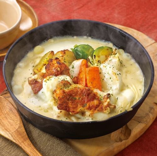 雞肉蔬菜奶油燉菜