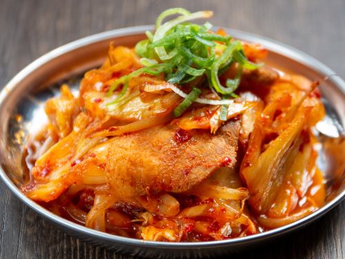 spicy pork kimchi