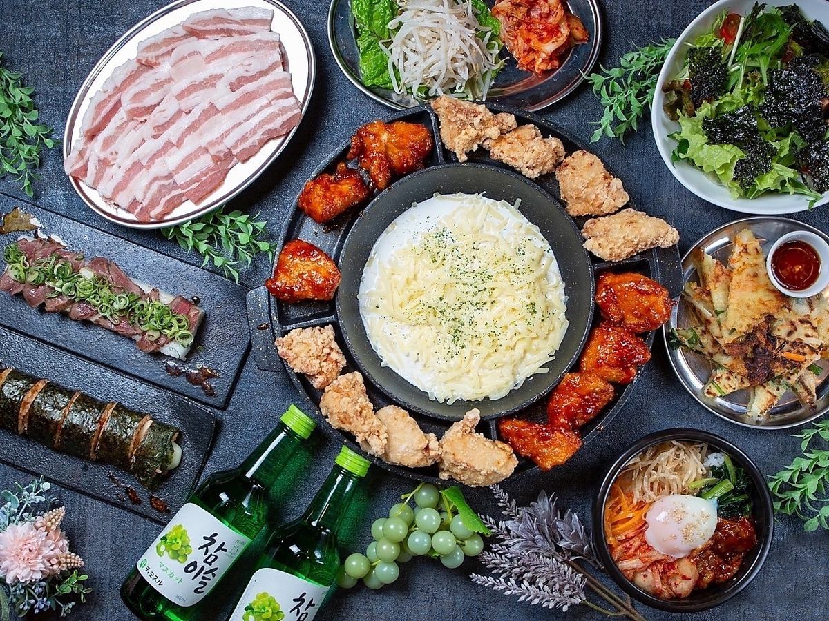 All-you-can-eat ☆ All-you-can-eat trendy UFO chicken and samgyeopsal ♪