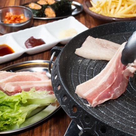 ●Reservation only●Kobe's lowest price!?◇All-you-can-eat vegetables and thick-sliced samgyeopsal, etc. 5 dishes 2980 yen ⇒ 1880 yen