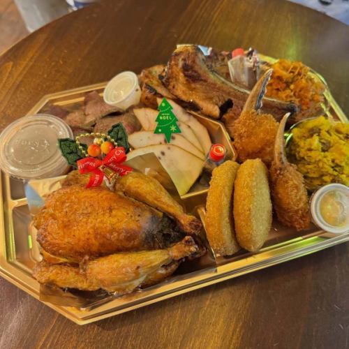 “圣诞节开胃小菜”“年末新年开胃小菜”
现正接受预订。

（照片为去年拍摄）
今年我们再次接受去年广受欢迎的开胃小菜的预订。

“圣诞节开胃小菜”
取货时间 → 12月20日（周六）~ 12月27日（周六）
申请截止日期为12月13日星期六。
价格：12,000日元（含税）

“年末新年开胃小菜”
取货时间 → 12月31日（周三）14:00~18:00
申请截止日期为12月20日星期六。
价格：22,000日元（含税）

圣诞节开胃小菜是一盘，如图一所示。
新年节日的开胃小菜将是一套 2 个盘子 + 法棍面包，如图二和图三所示。

我们期待您的预订。
请注意，一旦达到计划数量，预订将立即关闭。

#圣诞节开胃小菜 #新年开胃小菜