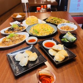 陳麻家 【食べ飲み放題 宴会プラン】当店のおすすめメニューを多数ご用意★3900円(税込)※要予約