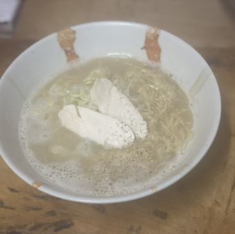古処鶏塩ラーメン