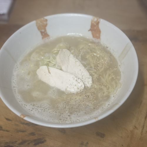 古処鶏塩ラーメン