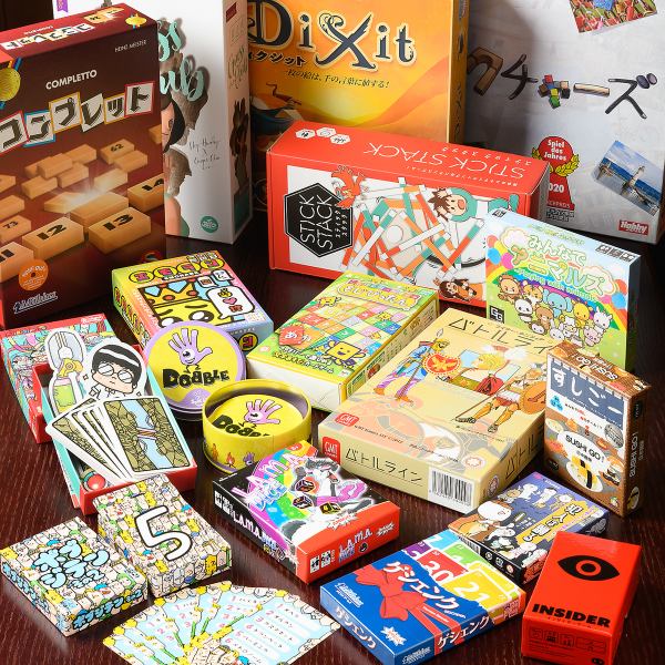 [Children welcome♪] We have a variety of popular board games ◎ Not only is the food delicious, but the restaurant is also full of other fun activities for both adults and children, such as baseball games and board games ♪