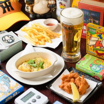 [A quick cup ◎] A quick drink or a student drink, the second one!! Great value 1000 yen course 1000 yen (tax included)
