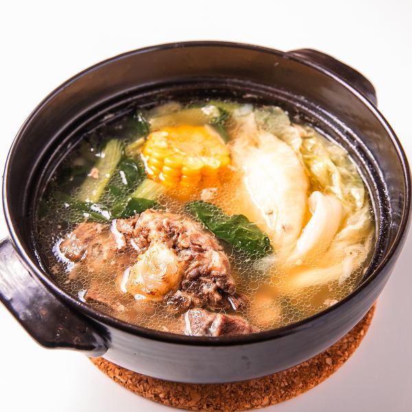 [◇Homemade Filipino cuisine◇] Bulalo with the flavor of vegetables and meat!
