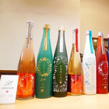 品尝葡萄酒般的日本酒[WAKAZE]。
