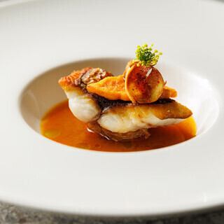 Lunch｜季節の4皿プリフィックスコース＜乾杯スパークリング付き＞