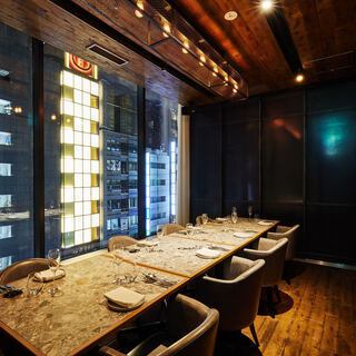 【個室プラン】6名様~最大8名様まで利用可能~ディナー7皿コース+2時間飲み放題付き