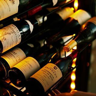 約250種類のワイン