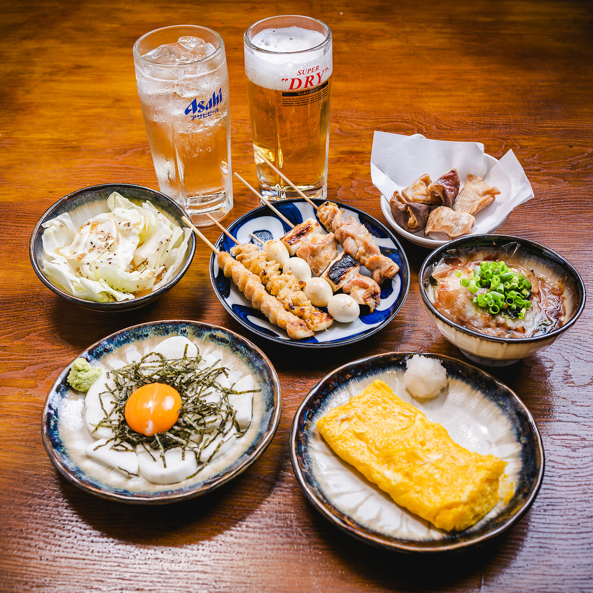 飲み放題付きコースを多数ご用意！大人数の貸切宴会も可能です♪