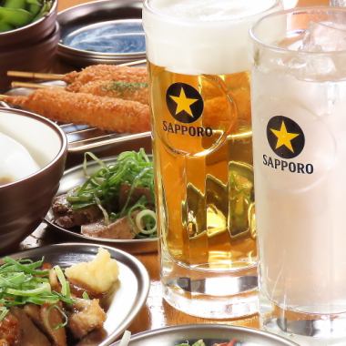 飲み放題のみ1,500円コース