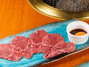 赤身肉の秒殺焼き