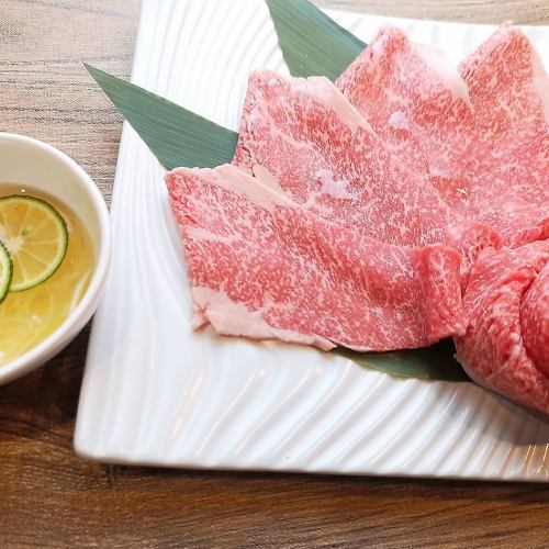 Beef shabu-yaki set