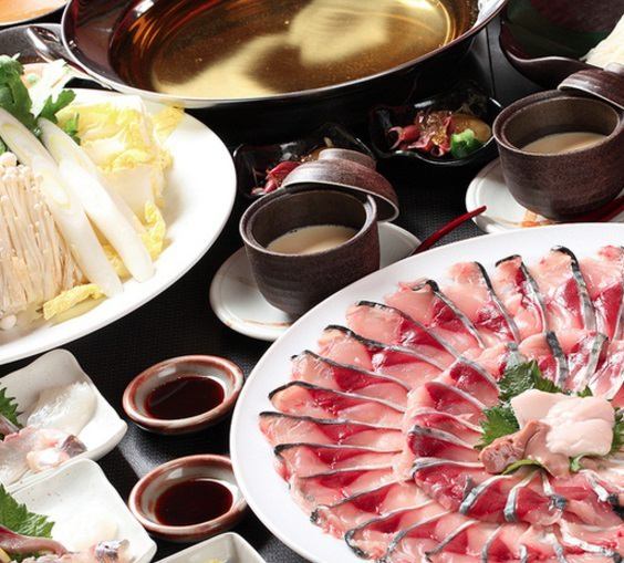 Reservation required ☆ Shimizu mackerel shabu-shabu course with all-you-can-drink for 2 hours ☆