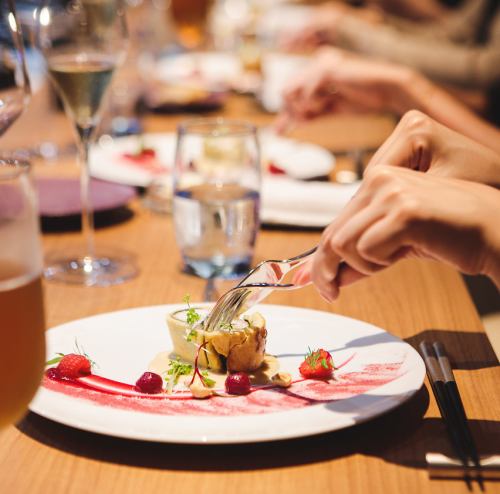 【捕捉季節精華的料理◎】盡享當季頂級法式料理！使用當季食材的特別套餐