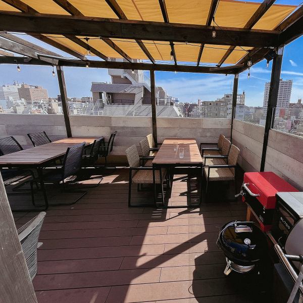 [Currently under renovation as of March 2025] The terrace seats overlooking the night view of Sakuragicho are lit up at night, creating a moodier atmosphere! ◇Sakuragicho/Minato Mirai/Noge/Italian/Beer garden/BBQ/Terrace/Craft beer/Izakaya◇