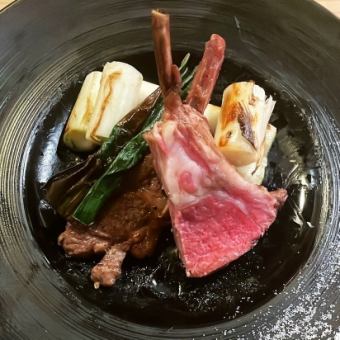 ☆２０２５忘年会☆贅沢ラムチョップ・ヒラメのブイヤベース【150分飲み放題付きコース】